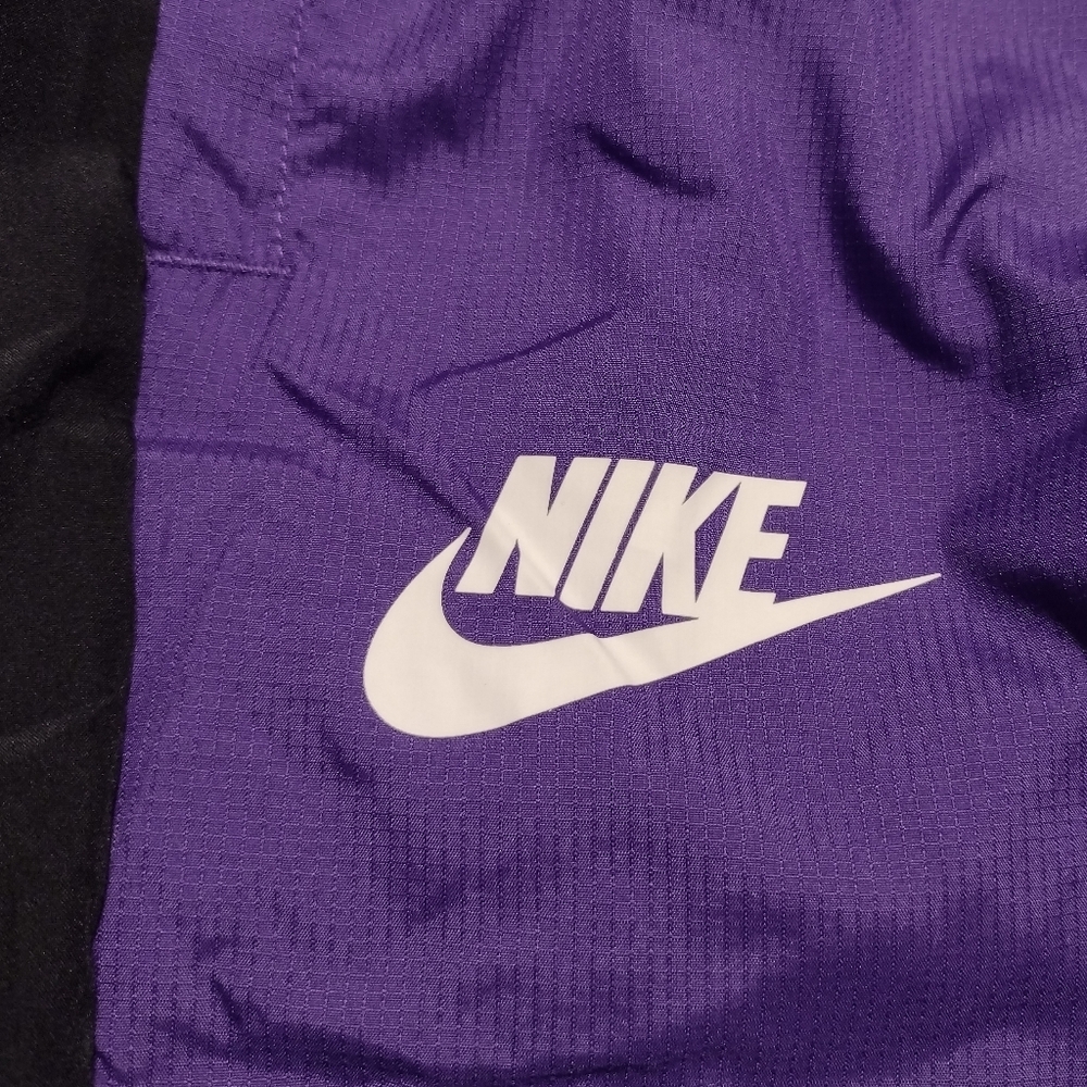 Nike Force Starting 5 Mens Basketball Pants purple black white size XL - Picture 2 of 7